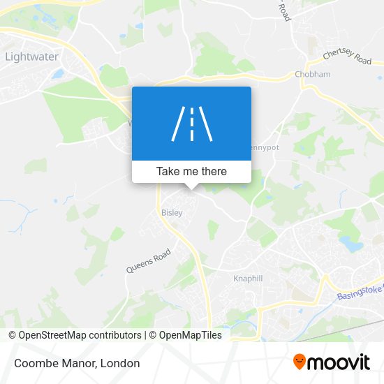 Coombe Manor map