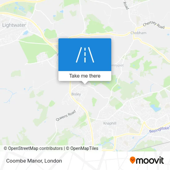Coombe Manor map