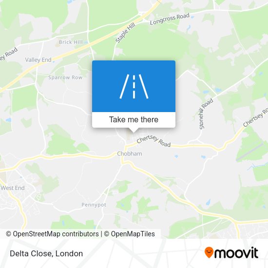 Delta Close map