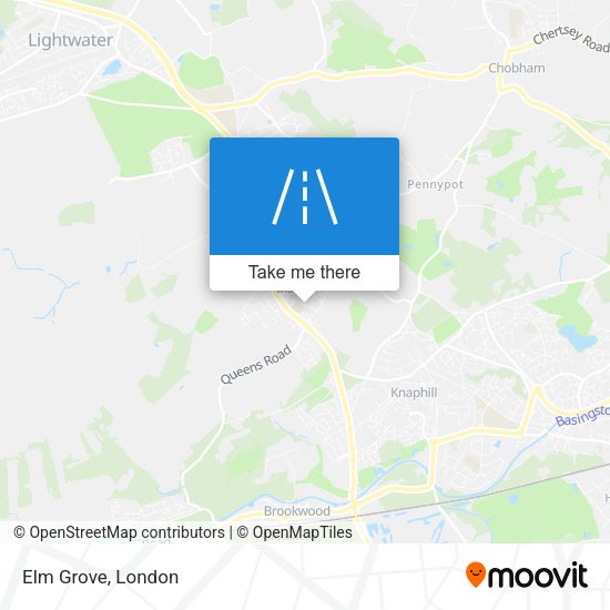 Elm Grove map