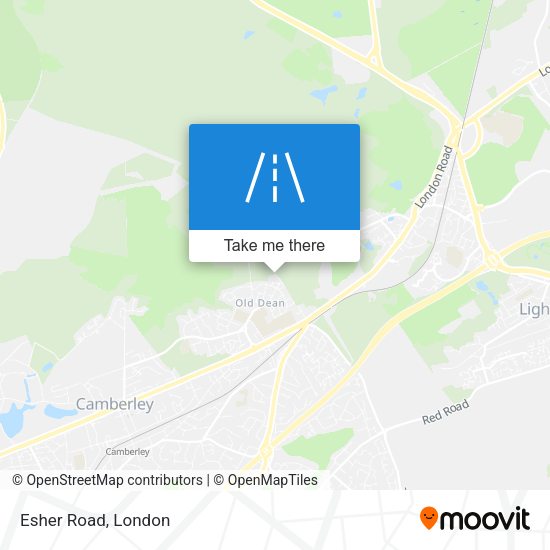Esher Road map