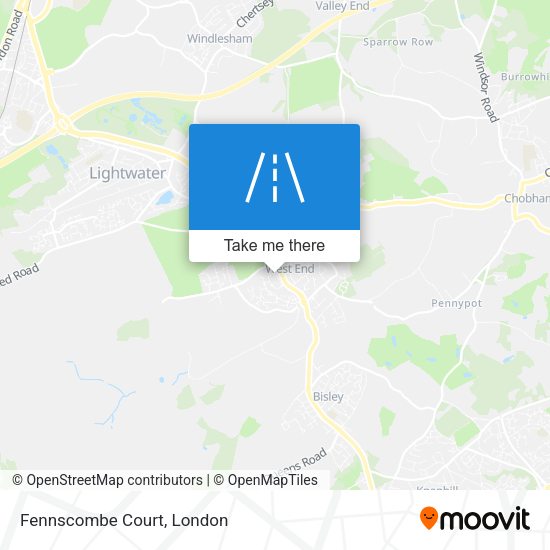 Fennscombe Court map