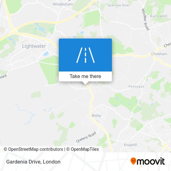 Gardenia Drive map