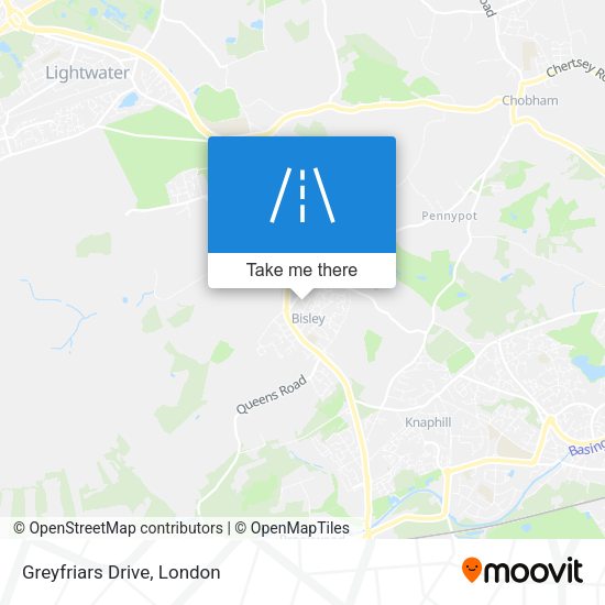 Greyfriars Drive map