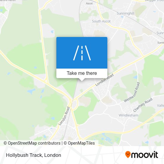 Hollybush Track map