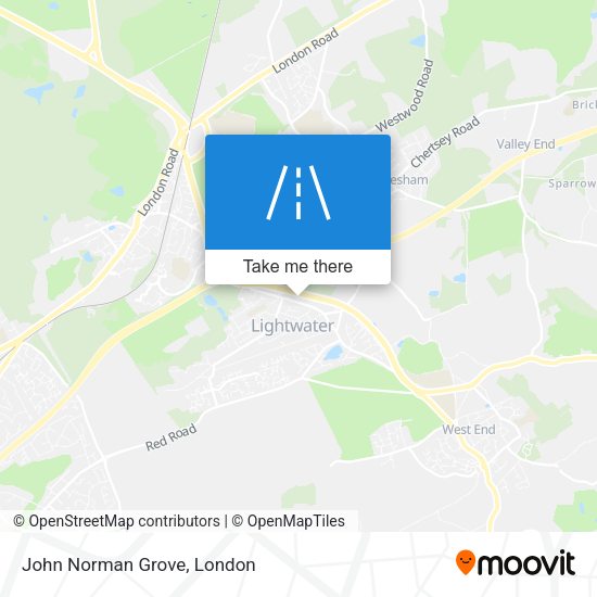John Norman Grove map