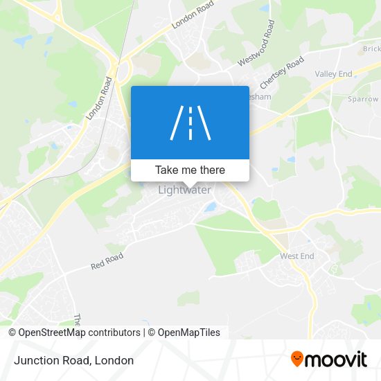 Junction Road map