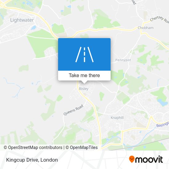 Kingcup Drive map