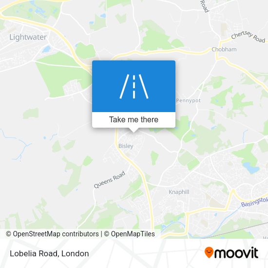 Lobelia Road map