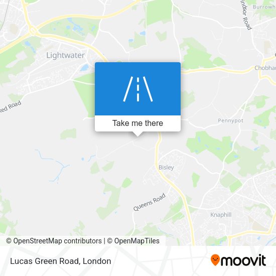 Lucas Green Road map