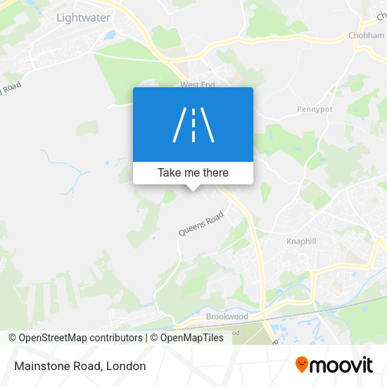 Mainstone Road map