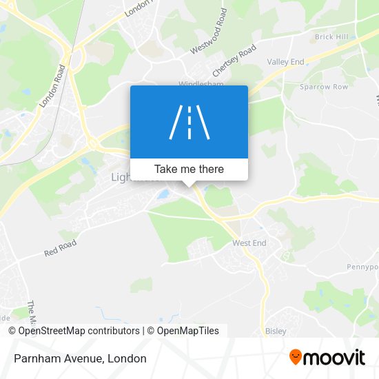 Parnham Avenue map