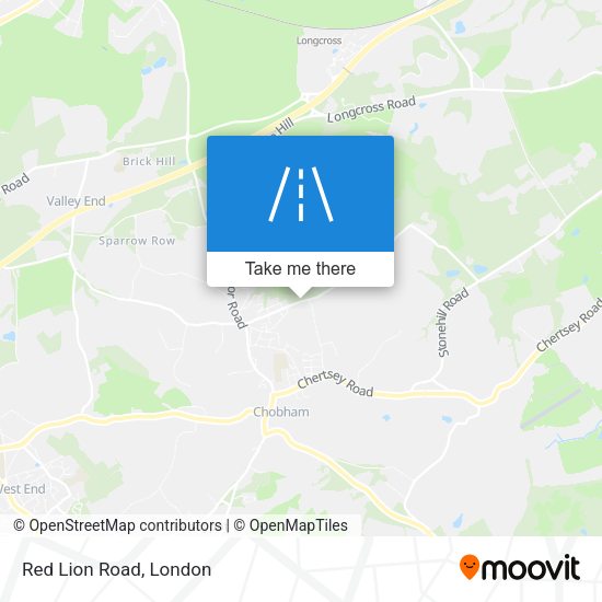 Red Lion Road map