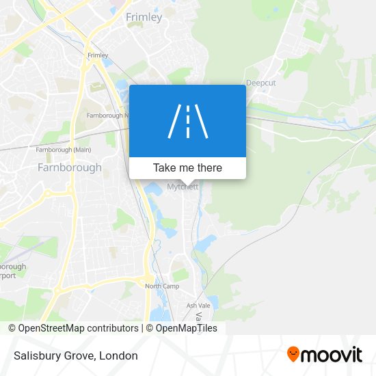 Salisbury Grove map