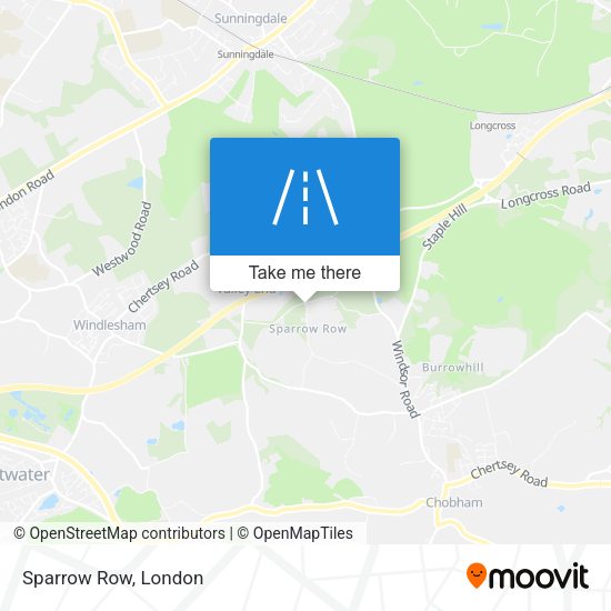 Sparrow Row map