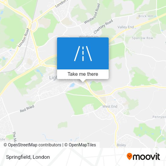 Springfield map