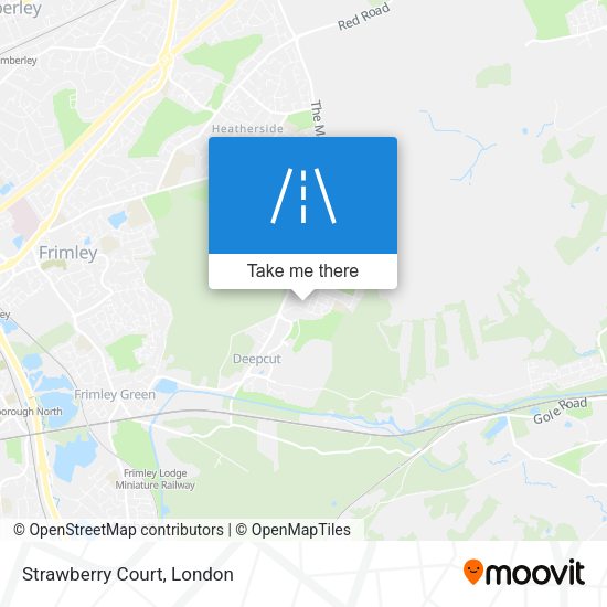 Strawberry Court map