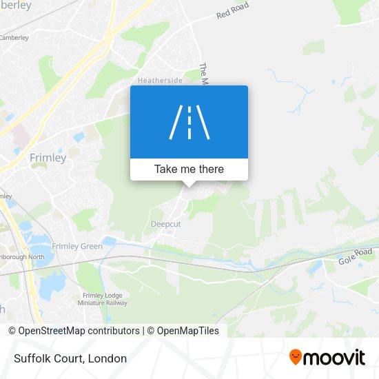 Suffolk Court map