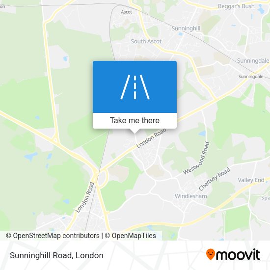 Sunninghill Road map