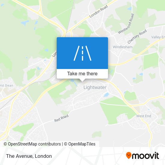 The Avenue map