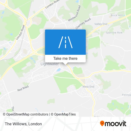 The Willows map