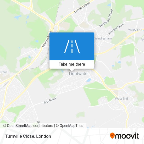 Turnville Close map