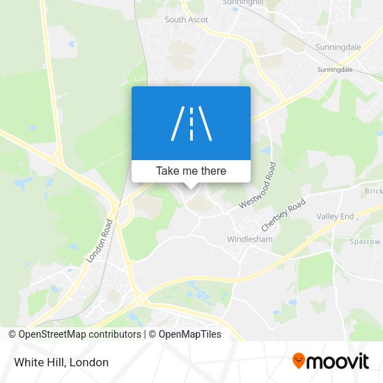 White Hill map