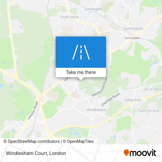 Windlesham Court map