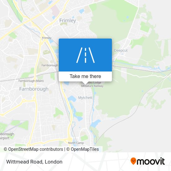 Wittmead Road map