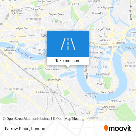Farrow Place map
