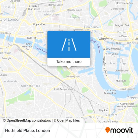 Hothfield Place map