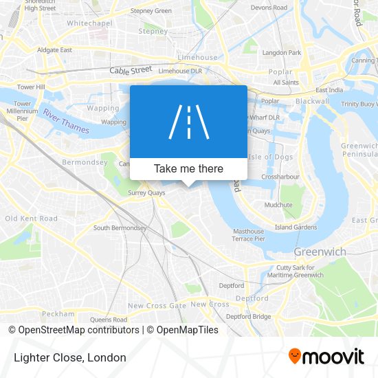 Lighter Close map