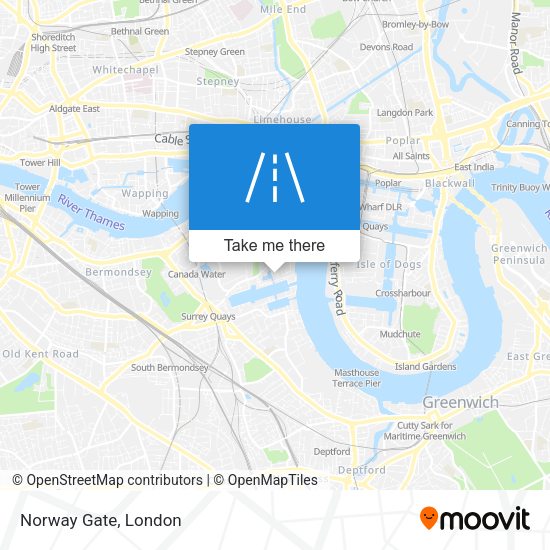 Norway Gate map