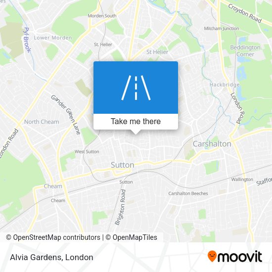Alvia Gardens map