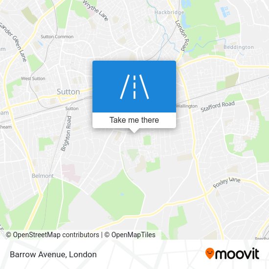 Barrow Avenue map