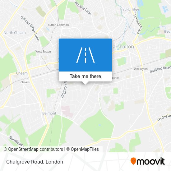 Chalgrove Road map