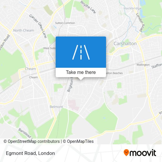Egmont Road map