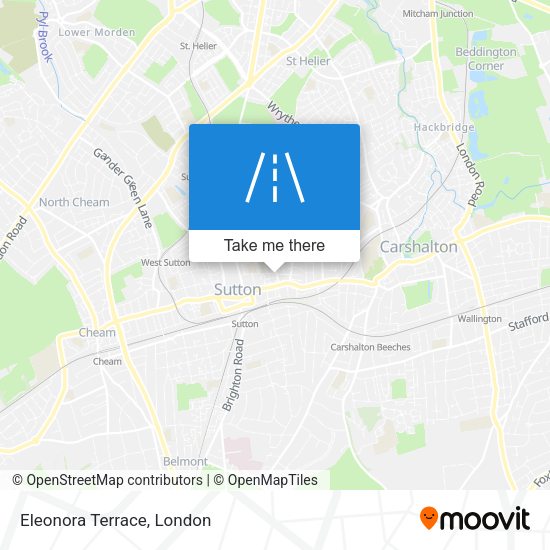 Eleonora Terrace map