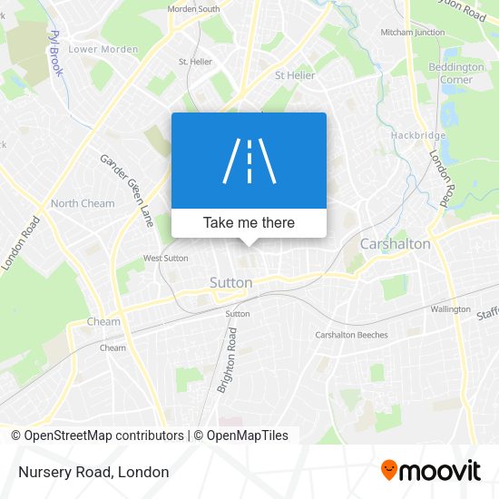 Nursery Road map