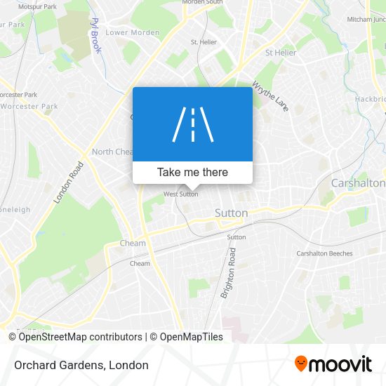 Orchard Gardens map