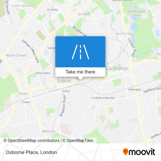 Osborne Place map