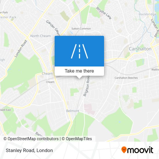 Stanley Road map