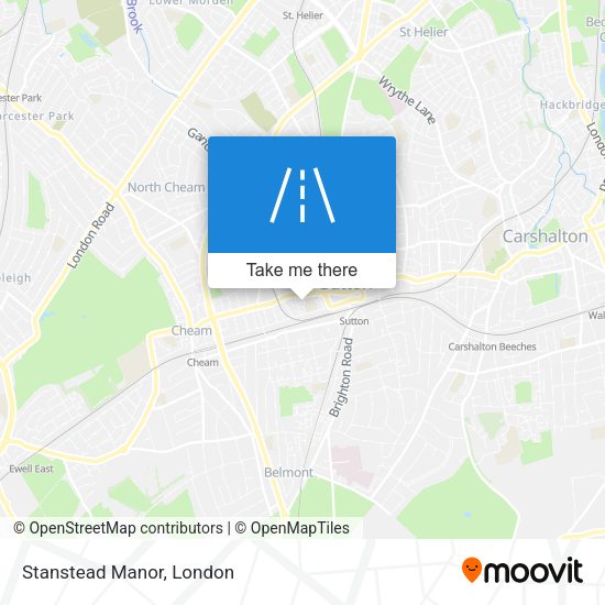 Stanstead Manor map