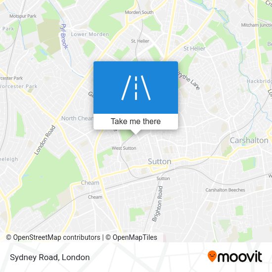 Sydney Road map
