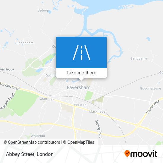Abbey Street map