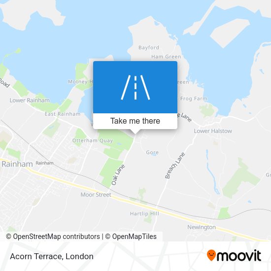 Acorn Terrace map
