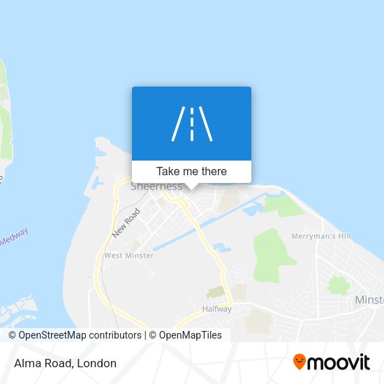 Alma Road map