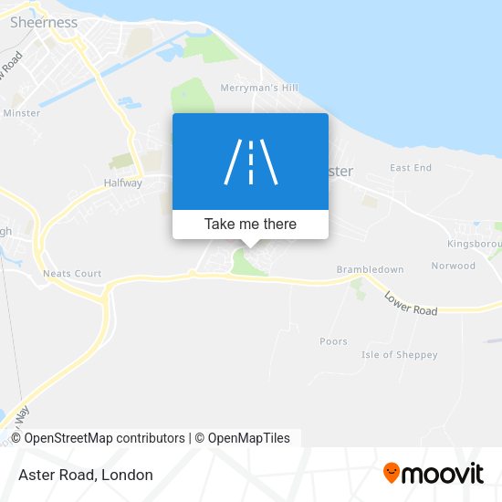Aster Road map