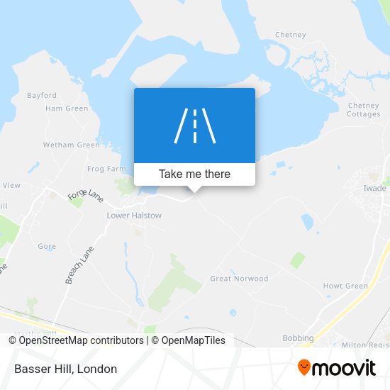 Basser Hill map