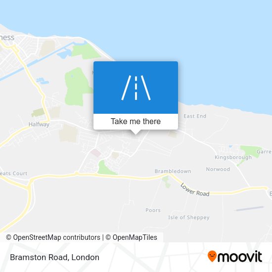 Bramston Road map
